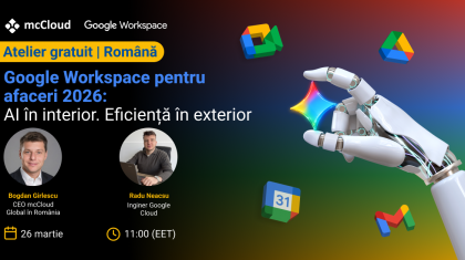 Google Workspace for Business 2026: AI wewnątrz. Efektywność na zewnątrz.